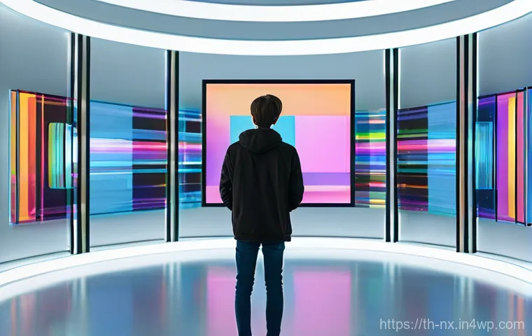 비판적 사고력 개발을 위한 실천 계획 - **Prompt 2: Filtering Information – Fact vs. Opinion**
    A vibrant, conceptual digital art piece d...